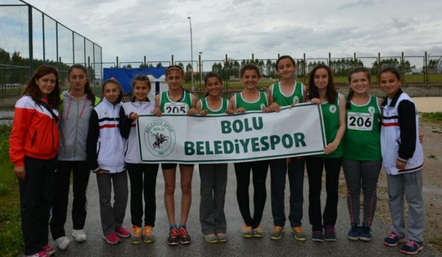 ATLETİZM’DE BOLU BELEDİYESPOR RÜZGARI