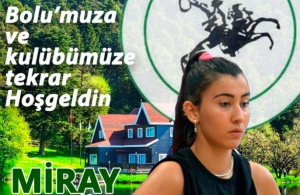 MİRAY AKGÜNEY İLE SÖZLEŞME YENİLEDİK