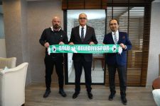 KULÜBÜMÜZDEN TÜRKİYE VOLEYBOL FEDERASYONU BAŞKANI ÜSTÜNDAĞ’A ZİYARET